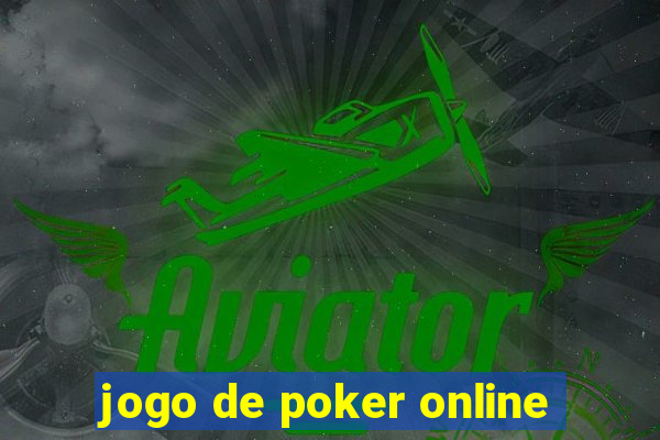 jogo de poker online