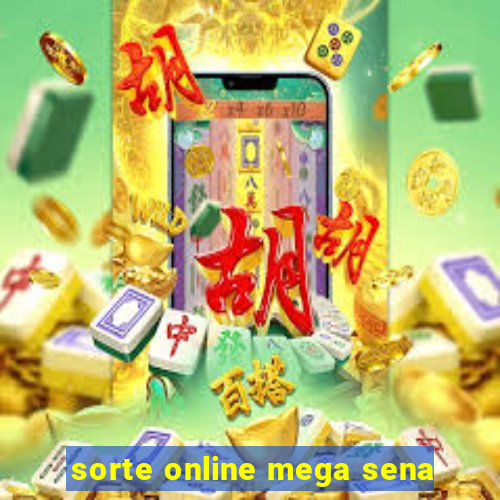 sorte online mega sena