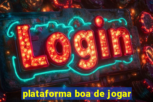 plataforma boa de jogar