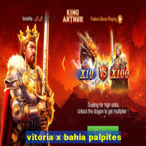 vitoria x bahia palpites