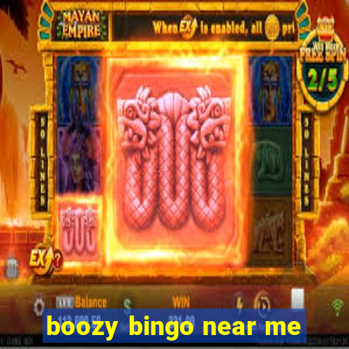 boozy bingo near me