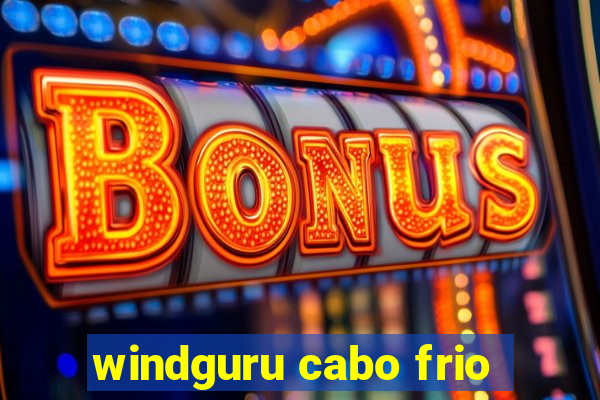 windguru cabo frio