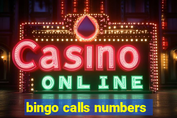 bingo calls numbers