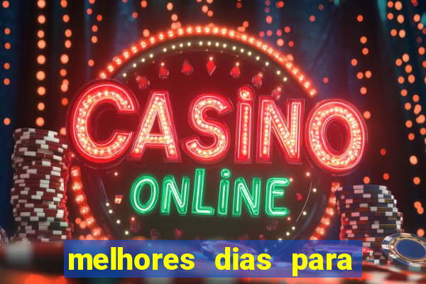 melhores dias para jogar fortune tiger