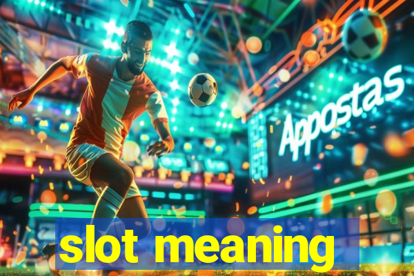 slot meaning