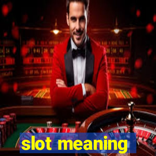 slot meaning