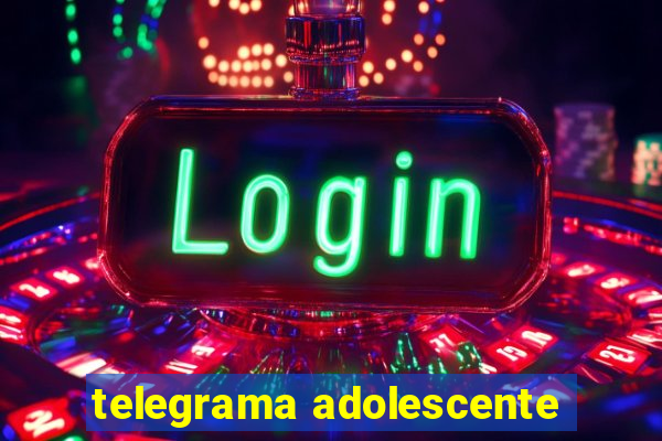 telegrama adolescente