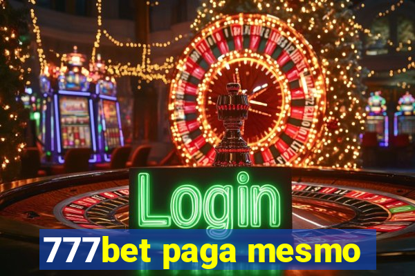 777bet paga mesmo