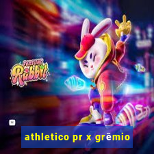 athletico pr x grêmio