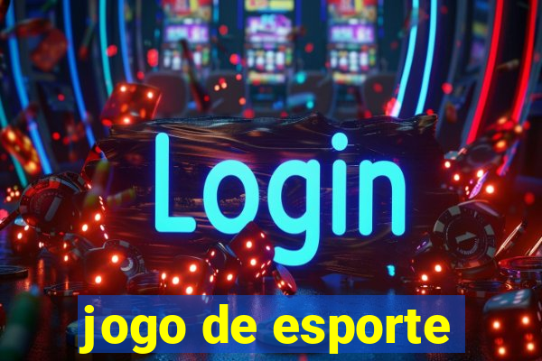 jogo de esporte