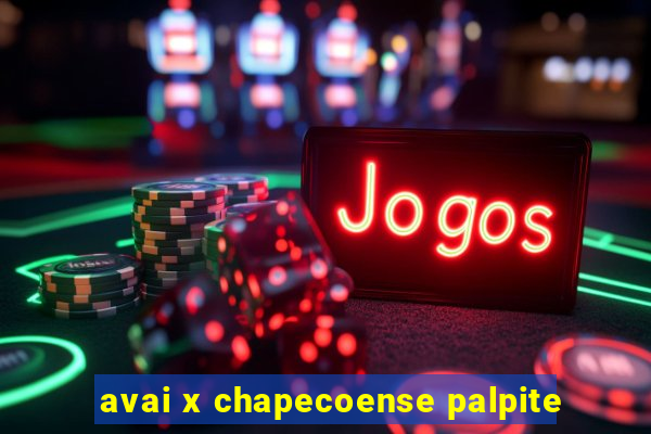 avai x chapecoense palpite