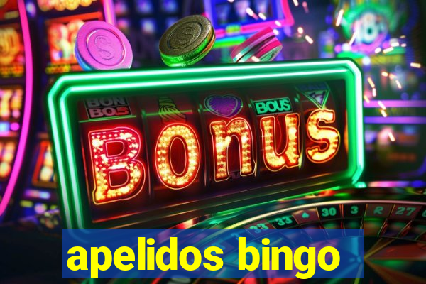 apelidos bingo