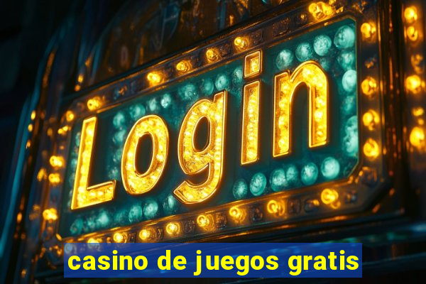 casino de juegos gratis