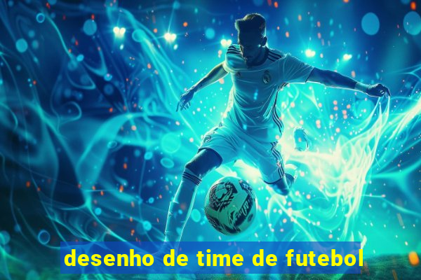 desenho de time de futebol