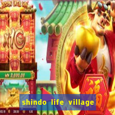 shindo life village blaze private server codes