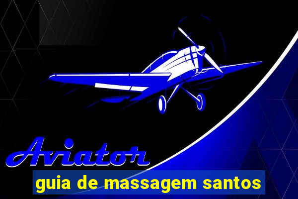 guia de massagem santos