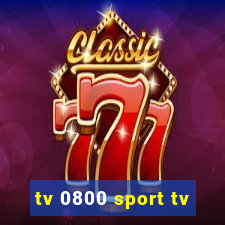 tv 0800 sport tv