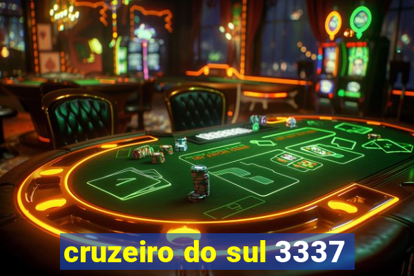 cruzeiro do sul 3337