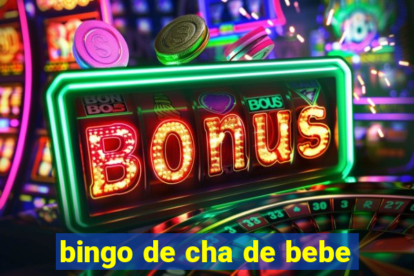 bingo de cha de bebe