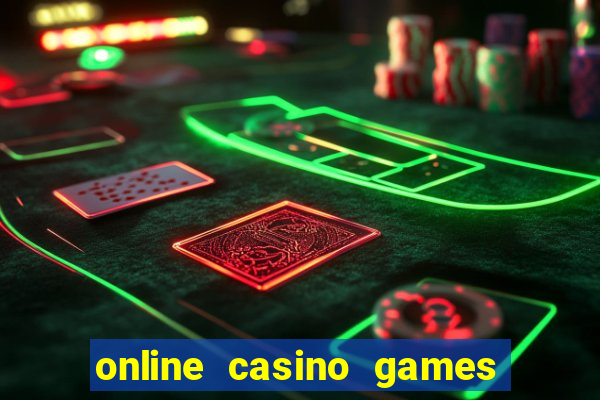 online casino games for real money