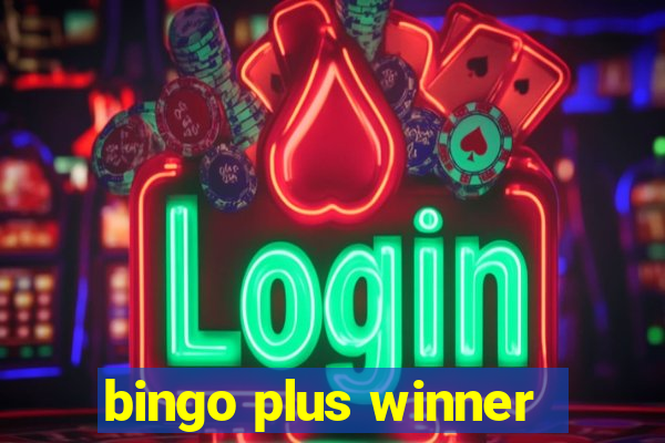 bingo plus winner