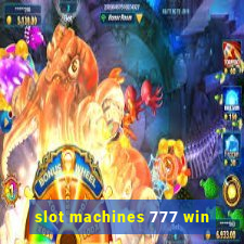 slot machines 777 win