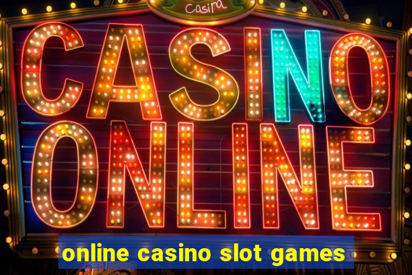 online casino slot games