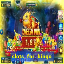 slots for bingo prova de pagamento