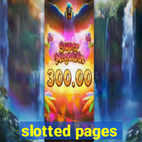 slotted pages