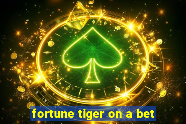 fortune tiger on a bet