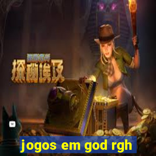 jogos em god rgh