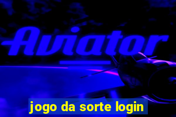 jogo da sorte login