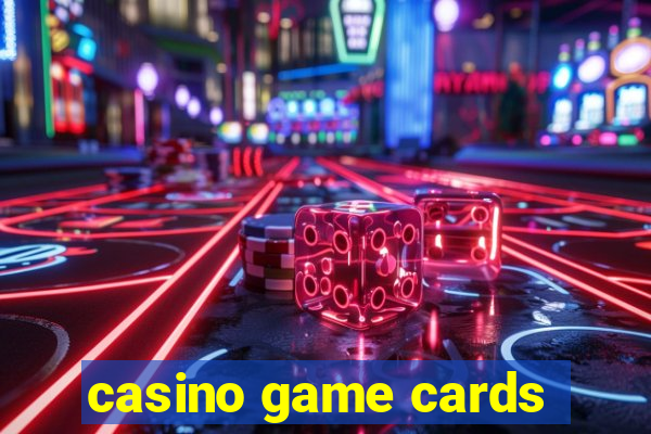 casino game cards