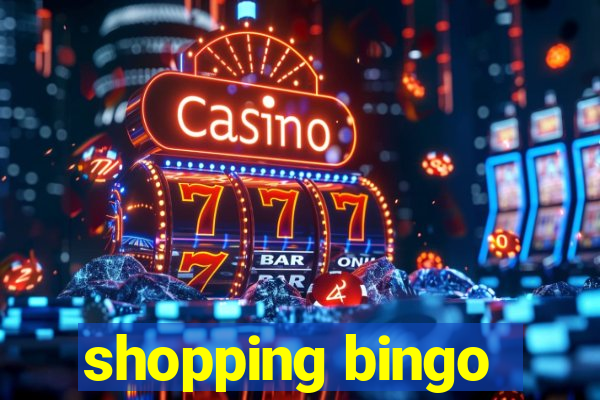 shopping bingo