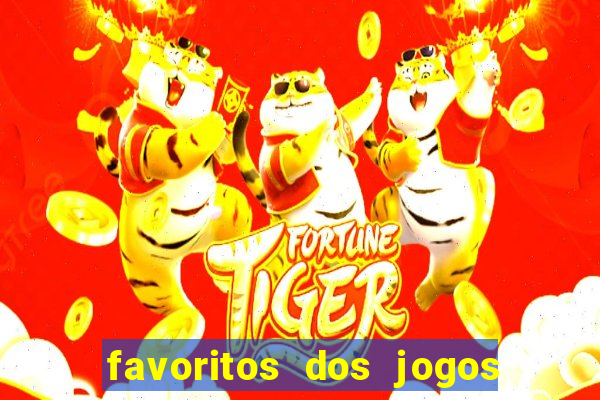 favoritos dos jogos de hoje do brasileir?o