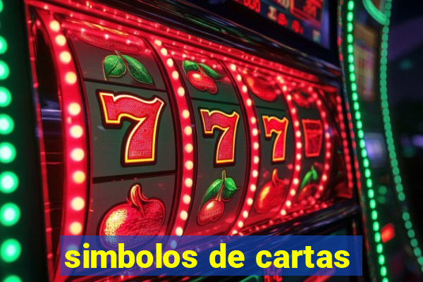 simbolos de cartas