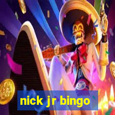 nick jr bingo