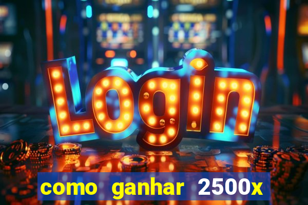 como ganhar 2500x no fortune tiger