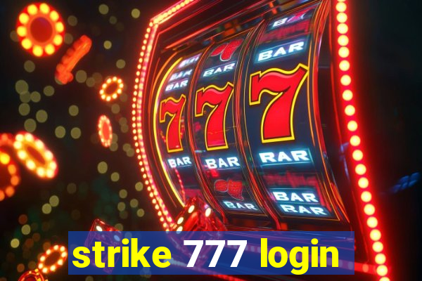 strike 777 login