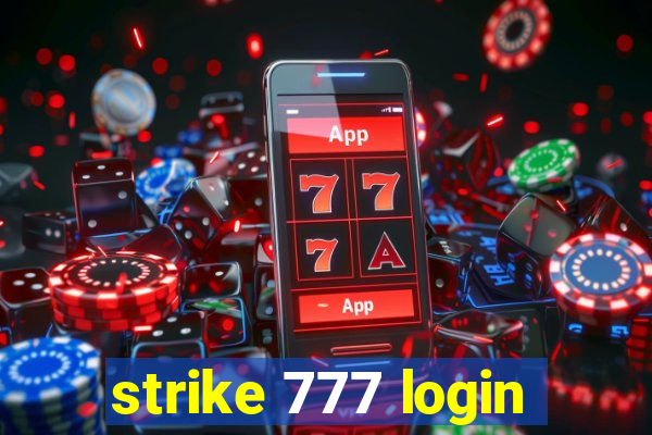 strike 777 login