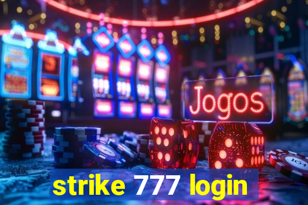 strike 777 login