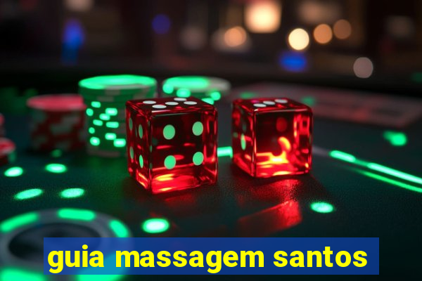 guia massagem santos