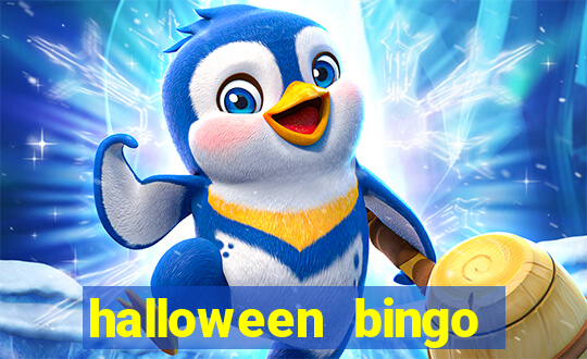 halloween bingo games for kids