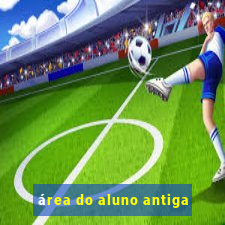 área do aluno antiga