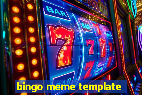 bingo meme template