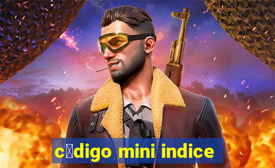 c贸digo mini indice