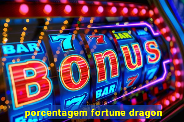 porcentagem fortune dragon