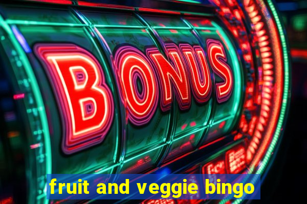 fruit and veggie bingo