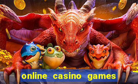 online casino games real money