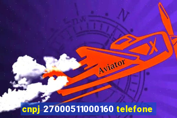 cnpj 27000511000160 telefone